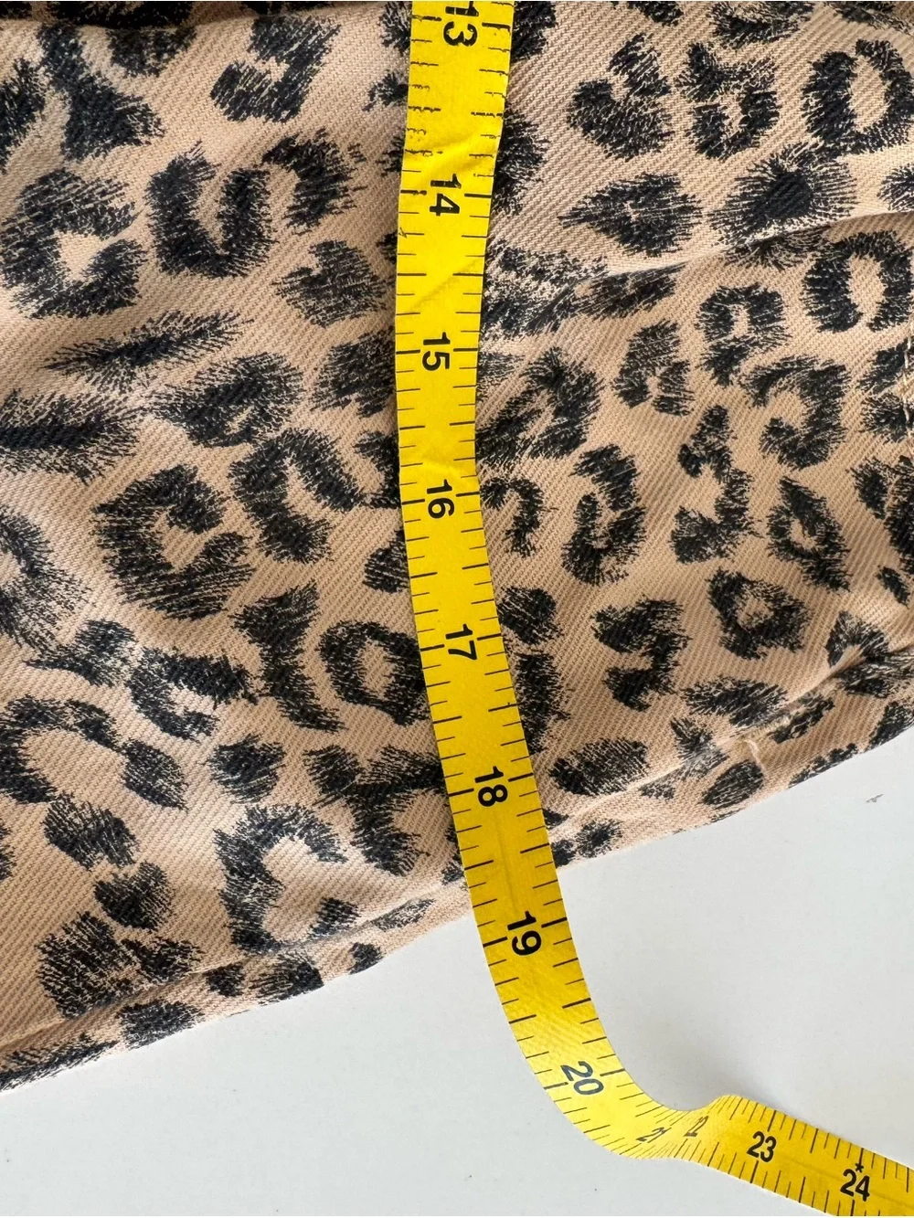 Nwot We The Free dogtown Leopard-Print High Waist Shorts - sz 24